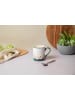Mikasa 2-delige set: koppen "Yoga" wit/groen - 280 ml