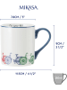 Mikasa 2er-Set: Tassen "Bikes" in Weiß/ Blau/ Bunt - 280 ml