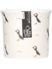 Mikasa 2-delige set: koffiekoppen "Puffin" wit/zwart - 300 ml