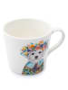 Mikasa Tasse "Puppy" in Weiß/ Bunt - 380 ml