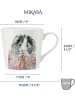 Mikasa Tasse "Guinea Pig" in Weiß/ Grau/ Bunt - 380 ml