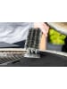 MasterClass 2-in-1 grillborstel/schraper zilverkleurig/zwart - (L)39 cm