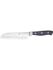 MasterClass Nóż santoku w kolorze czarnym - dł.12 cm