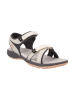 CMP Leren trekkingsandalen "Adib" wit/grijs
