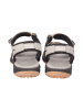CMP Leder-Trekkingsandalen "Adib" in Weiß/ Grau