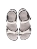 CMP Leren trekkingsandalen "Adib" wit/grijs