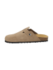CMP Leder-Clogs "Navarro" in Hellbraun