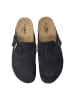 CMP Leder-Clogs "Navarro" in Schwarz