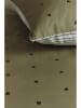 Beddinghouse Beddengoedset "Striped Hearts" kaki
