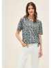 Cecil Shirt groen/wit