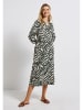 Street One Jurk zwart/wit/groen