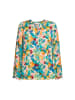 Rich & Royal Blouse oranje/turquoise