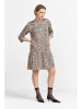 Rich & Royal Kleid in Beige/ Braun