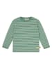 loud + proud Longsleeve  in Grün/ Creme