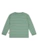 loud + proud Longsleeve  in Grün/ Creme