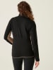 Regatta Fleecejacke "Ralina" in Schwarz/ Beige