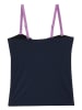 Regatta Koszulka tankini "Aceana III" w kolorze granatowo-fioletowym