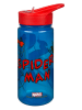 SCOOLI 2tlg. Set: Brotzeitdose und Trinkflasche "Spider-Man" in Blau/ Rot