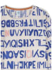 Sanetta Nachthemd crème/blauw/lichtroze