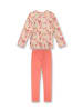 Sanetta Pyjama in Orange/ Gelb