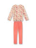 Sanetta Pyjama in Orange/ Gelb
