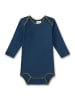 Sanetta 2-delige set: rompers donkerblauw/rood
