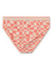 Sanetta Slip in Orange/ Beige