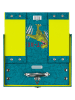 BAAGL Opbergkoffer "T-Rex" blauw - (B)32,5 x (H)10,5 x (D)26 cm