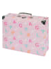 BAAGL Opbergkoffer "Logo" lichtroze - (L)32,5 x (B)10,5 x (H)26 cm