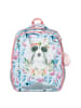 baagl Schooltas "Shelly Raccoon" wit