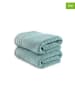 Elizabed 2-delige set: handdoeken turquoise