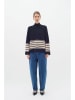 InWear Pullover in Schwarz/ Beige