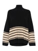 InWear Pullover in Schwarz/ Beige