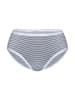 Sassa Slip donkerblauw/wit