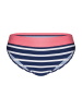 Sassa Bikini-Hose in Dunkelblau/ Weiß/ Rosa