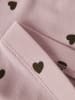 name it Leggings "Heart" in Rosa/ Schwarz