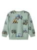name it Bluza w kolorze zielonym ze wzorem