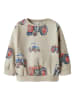 name it Bluza w kolorze beżowym ze wzorem