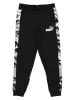 Puma Sweathose in Schwarz/ Weiß