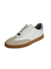 Baldessarini Leder-Sneakers "Garry" in Weiß/ Beige/ Hellblau
