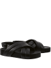 Högl Leder-Sandalen in Schwarz