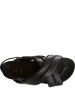 Högl Leder-Sandalen in Schwarz