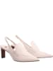 Högl Leren slingpumps wit