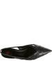 Högl Leder-Slingpumps in Schwarz