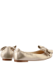 Högl Leder-Ballerinas in Gold