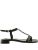 Högl Leren sandalen zwart