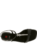 Högl Leder-Sandalen in Schwarz