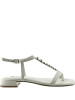 Högl Leren sandalen crème