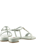 Högl Leder-Sandalen in Hellgrau