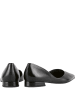 Högl Leder-Ballerinas in Schwarz